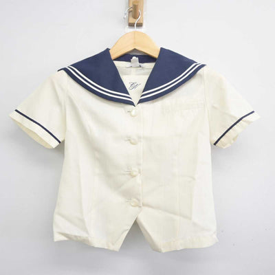 【中古】千葉県 千葉日本大学第一中学校 女子制服 2点 (セーラー服・スカート) sf055814