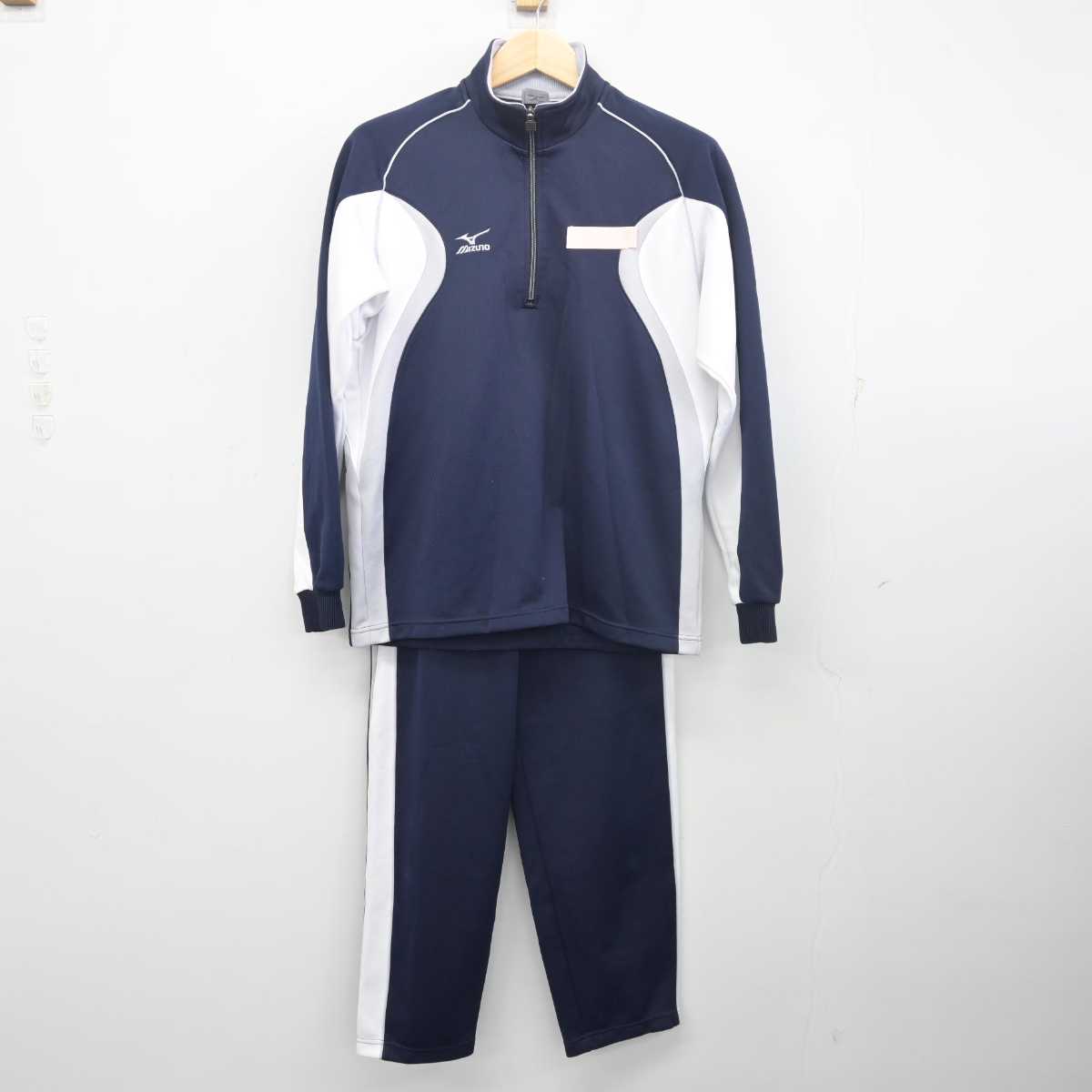 【中古】千葉県 検見川高等学校 女子制服 2点 (ジャージ 上・ジャージ 下) sf055821