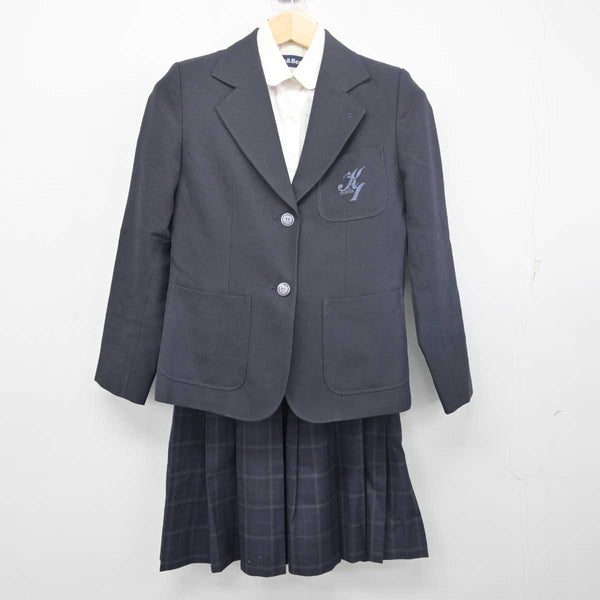 【中古】東京都 開進第一中学校 女子制服 3点 (ブレザー・シャツ・スカート) sf055835