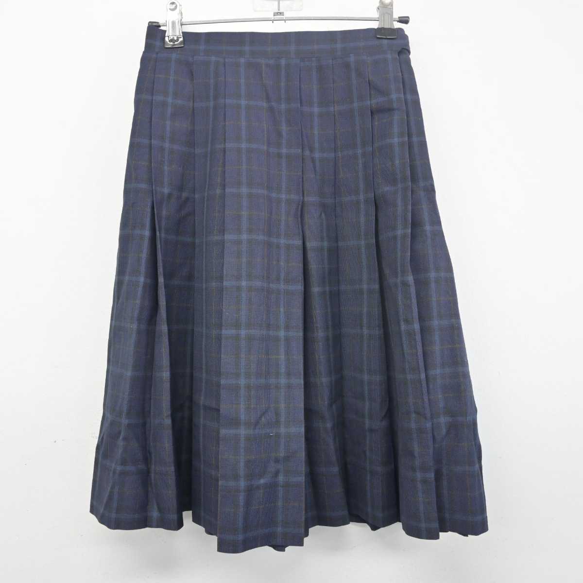 【中古】東京都 開進第一中学校 女子制服 3点 (ベスト・シャツ・スカート) sf055836