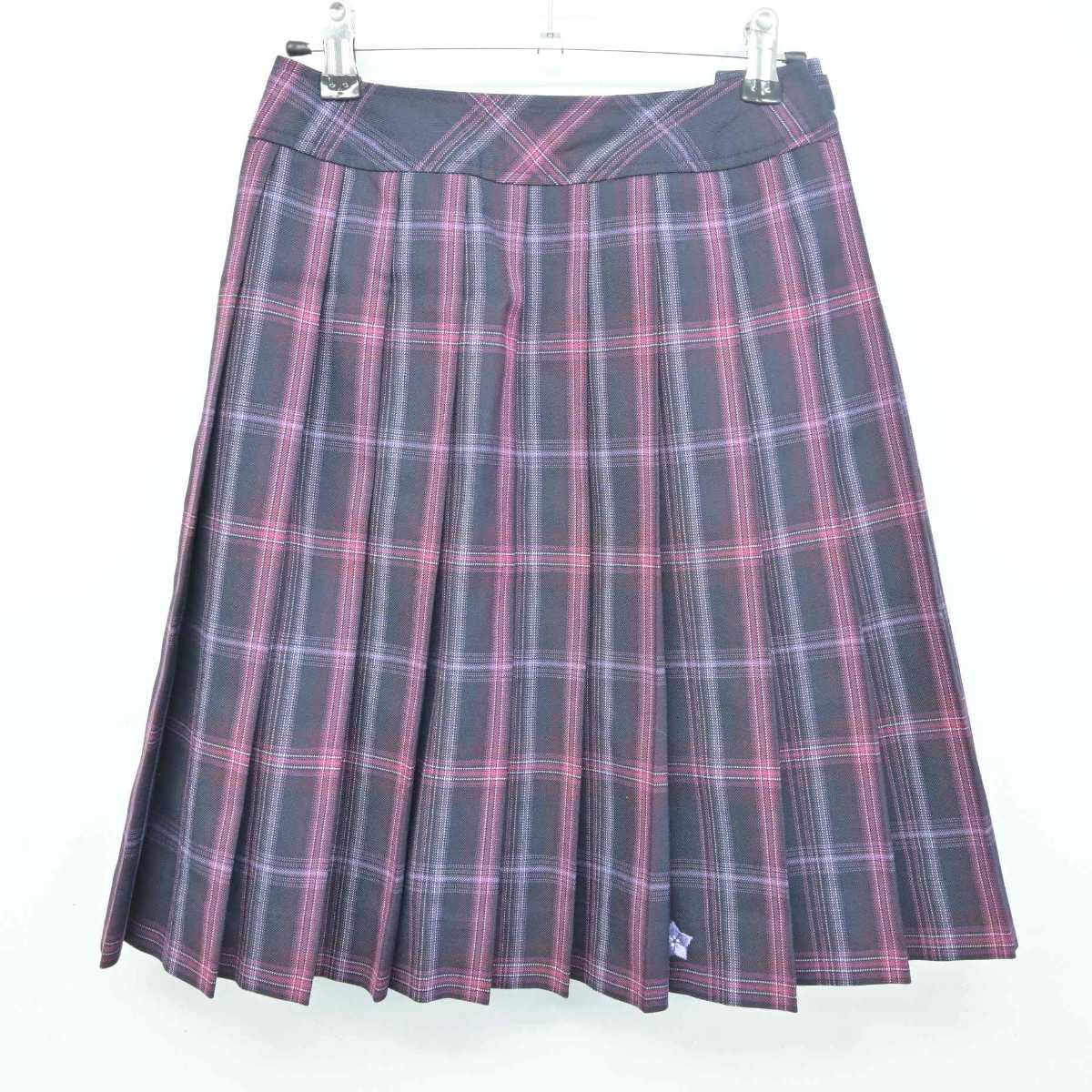 【中古】埼玉県 秋草学園高等学校 女子制服 4点 (ブレザー・シャツ・スカート) sf055843