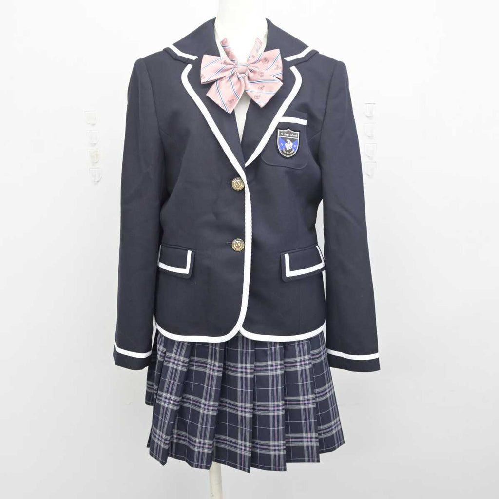 【中古】 N高等学校 女子制服 3点 (ブレザー・スカート) sf055851 | 中古制服通販パレイド