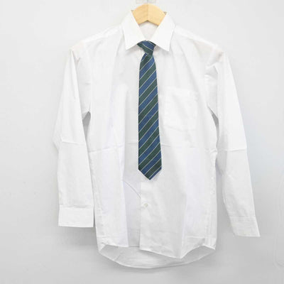 【中古】北海道 大中山中学校 男子制服 4点 (ブレザー・シャツ・ズボン) sf055852