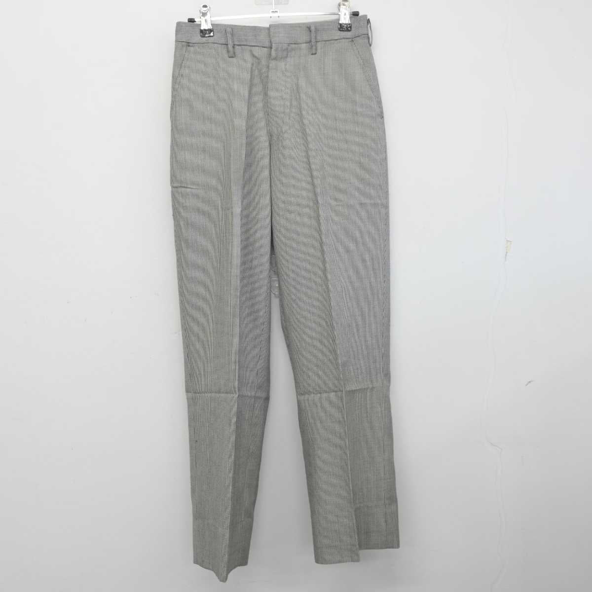 【中古】北海道 大中山中学校 男子制服 4点 (ブレザー・シャツ・ズボン) sf055852