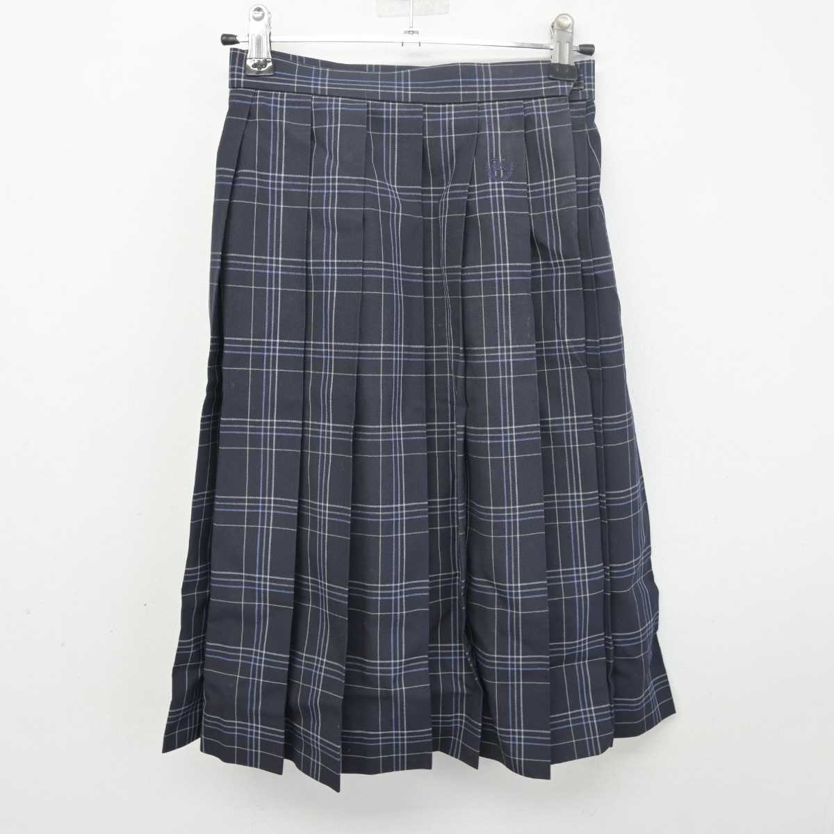 【中古】千葉県 柏高等学校 女子制服 3点 (シャツ・スカート) sf055868