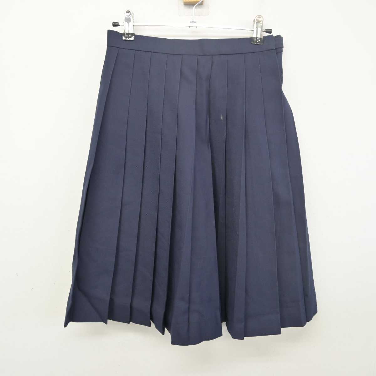 【中古】埼玉県 岸中学校 女子制服 3点 (ブレザー・ベスト・スカート) sf055883