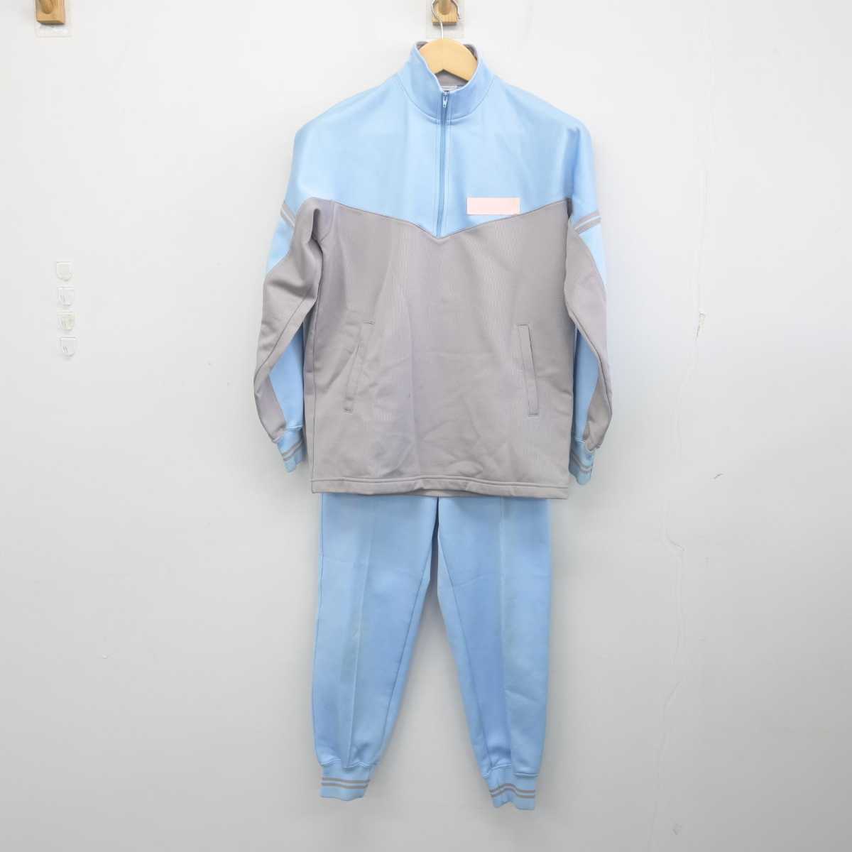 【中古】埼玉県 さいたま市立岸中学校 女子制服 2点 (ジャージ 上・ジャージ 下) sf055887