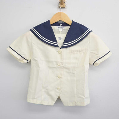 【中古】千葉県 千葉日本大学第一中学校 女子制服 2点 (ニット・セーラー服) sf055907