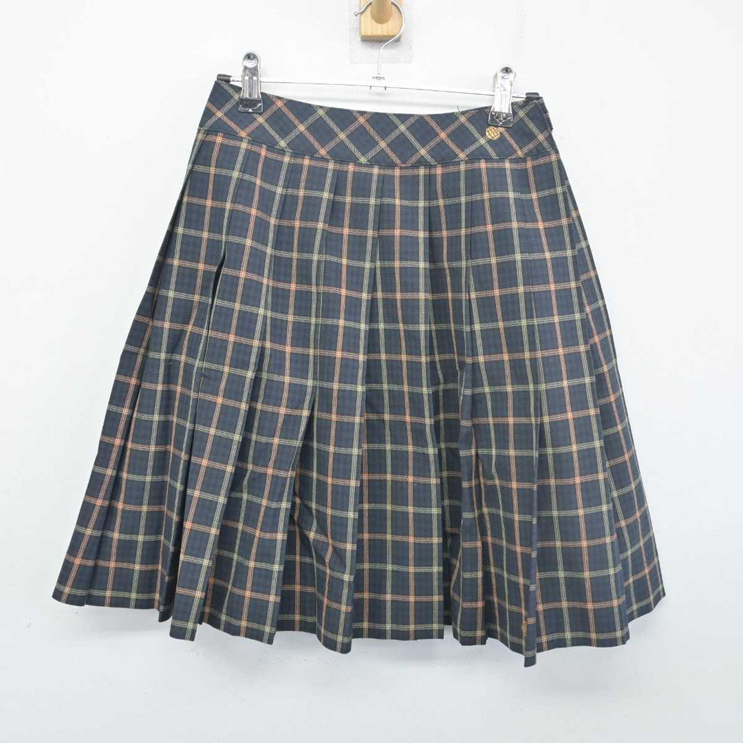 【中古】群馬県 桐生第一高等学校 女子制服 2点 (シャツ・スカート) sf055909