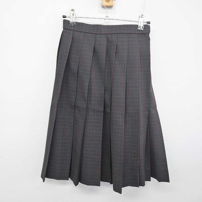 【中古】大阪府 扇町商業高等学校 女子制服 3点 (ブレザー・ベスト・スカート) sf055920