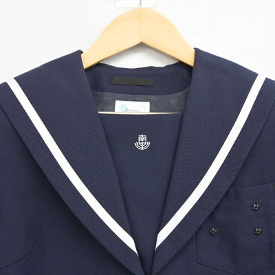 【中古】愛知県 高浜南中学校 女子制服 2点 (セーラー服・スカート) sf055930