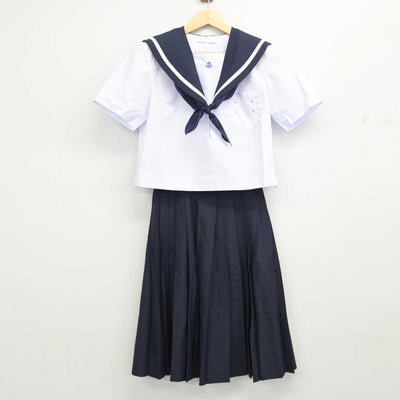 【中古】愛知県 高浜南中学校 女子制服 4点 (セーラー服・スカート) sf055931