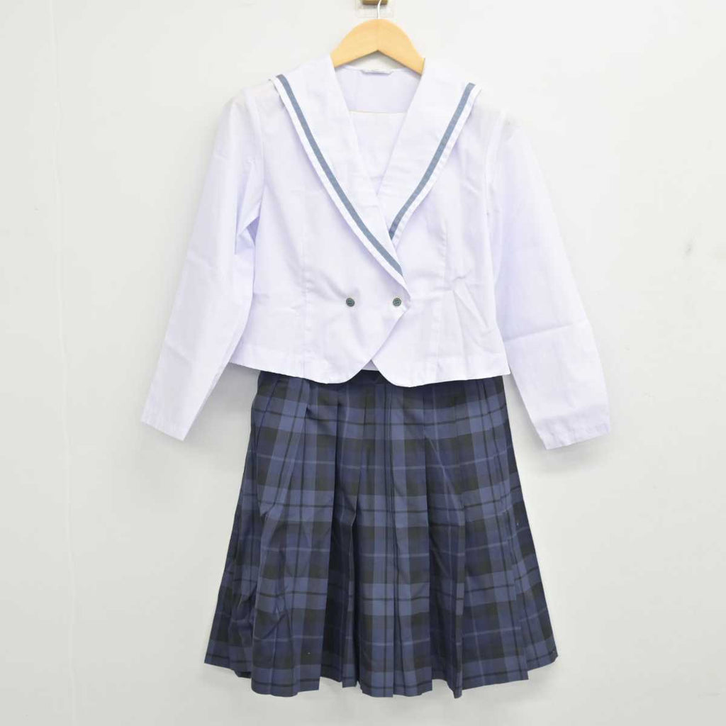 【中古】秋田県 秋田中央高等学校 女子制服 3点 (セーラー服・スカート) sf055932 | 中古制服通販パレイド