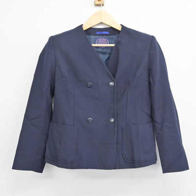 【中古】兵庫県 東谷中学校 女子制服 3点 (ブレザー・シャツ・スカート) sf055954