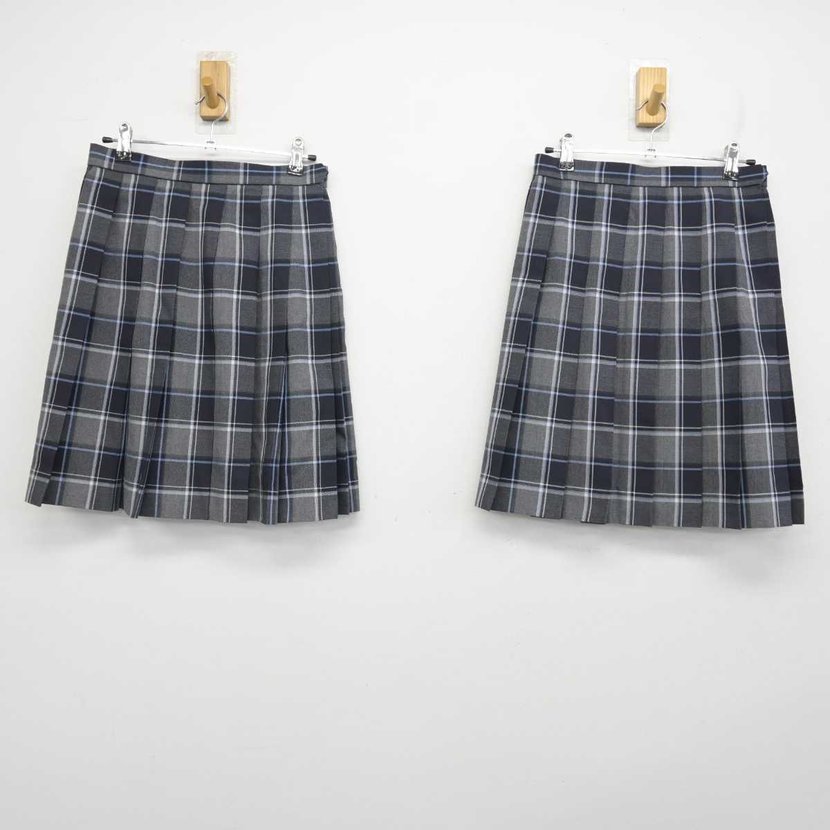 【中古】神奈川県 住吉高等学校 女子制服 5点 (ブレザー・スカート) sf055976