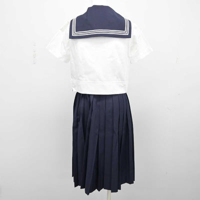 【中古】東京都 東京女学館中学校 女子制服 4点 (セーラー服・スカート) sf055986