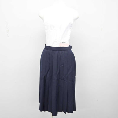 【中古】東京都 東京女学館中学校 女子制服 4点 (セーラー服・スカート) sf055986