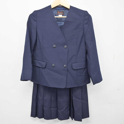 【中古】大阪府 日置荘中学校 女子制服 2点 (ブレザー・スカート) sf055988