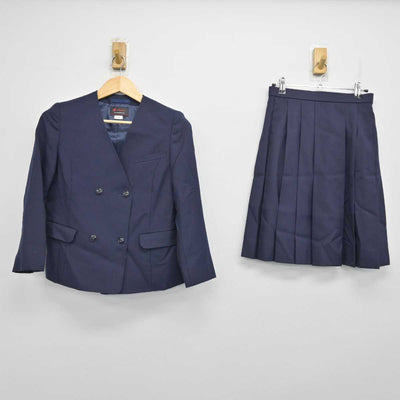 【中古】大阪府 日置荘中学校 女子制服 2点 (ブレザー・スカート) sf055988