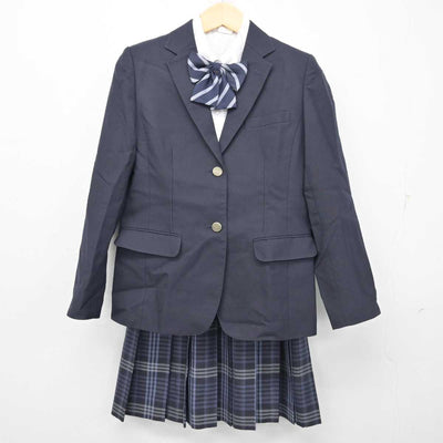 【中古】埼玉県 常盤高等学校 女子制服 4点 (ブレザー・シャツ・スカート) sf056017