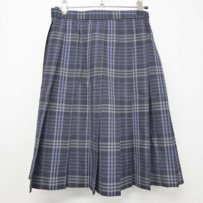 【中古】埼玉県 常盤高等学校 女子制服 3点 (ニットベスト・シャツ・スカート) sf056018