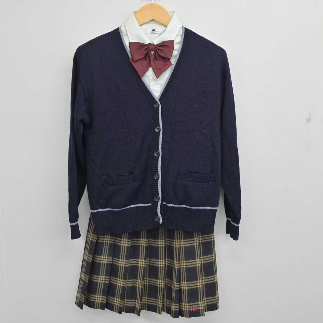 【中古】滋賀県 滋賀学園高等学校 女子制服 5点 (ブレザー・ニット・シャツ・スカート) sf056021 | 中古制服通販パレイド