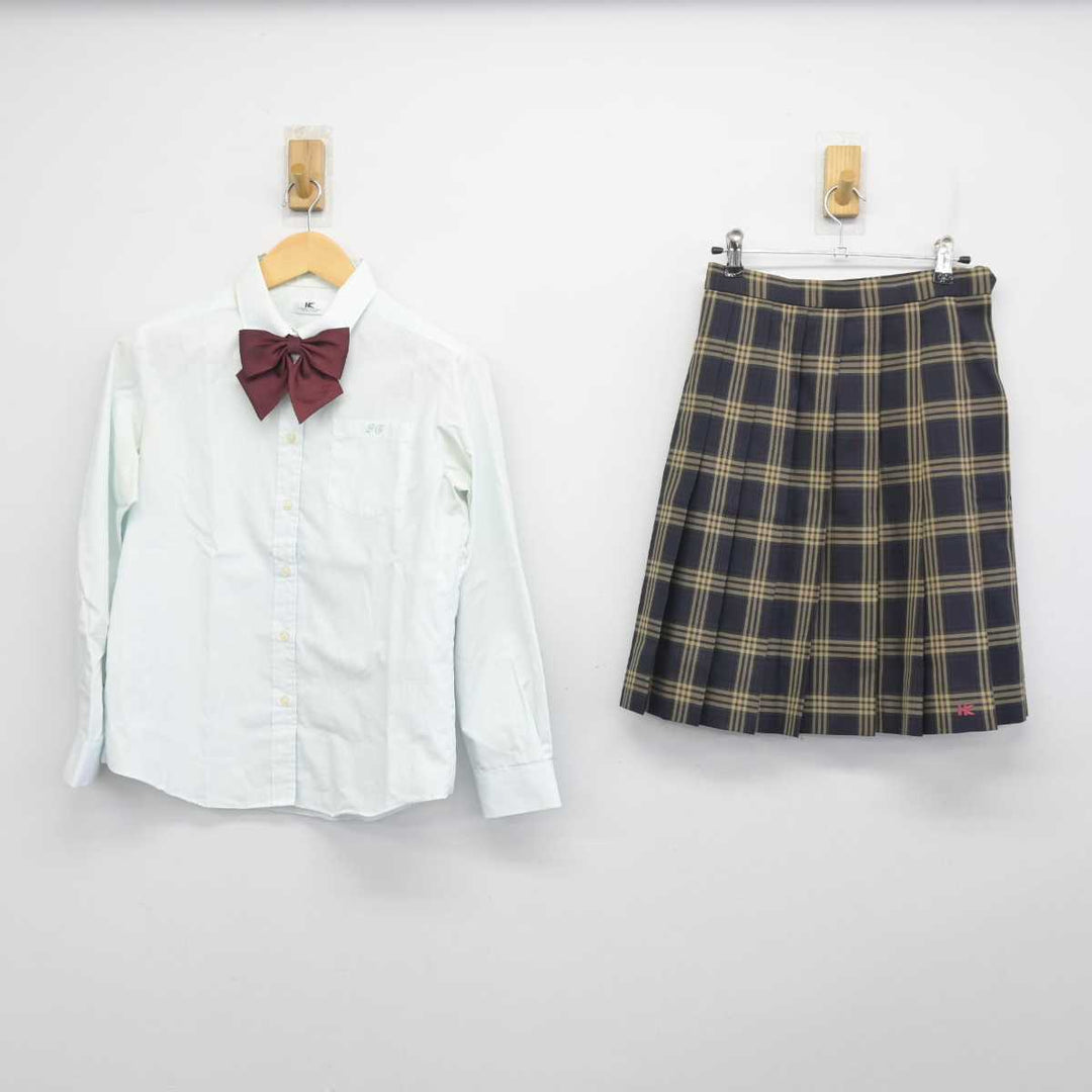 【中古】滋賀県 滋賀学園高等学校 女子制服 5点 (ブレザー・ニット・シャツ・スカート) sf056021 | 中古制服通販パレイド