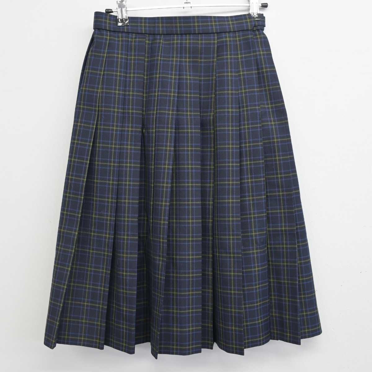 【中古】埼玉県 川通中学校 女子制服 4点 (ブレザー・シャツ・スカート) sf056024