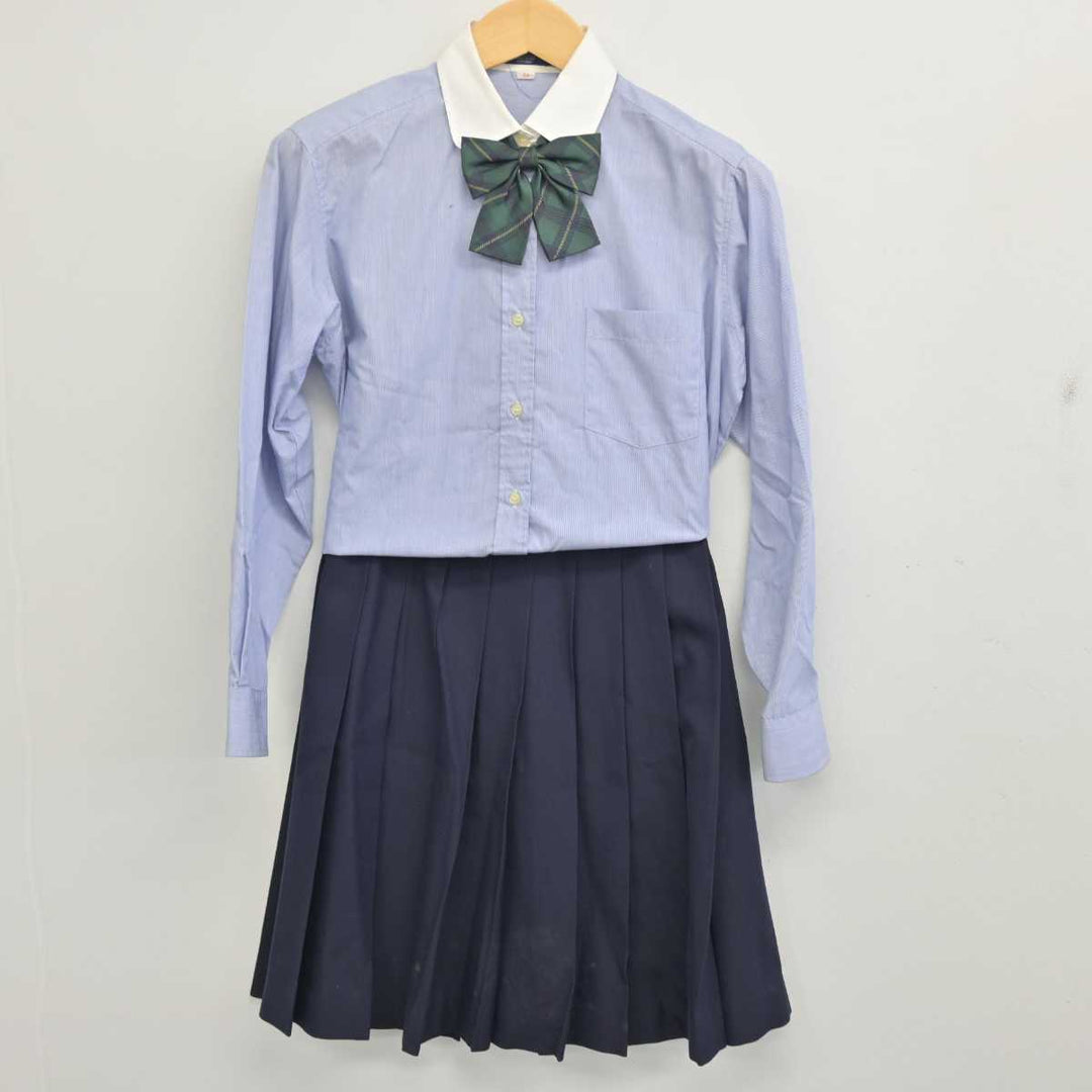 【中古】千葉県 市川東高等学校 女子制服 4点 (ニット・シャツ・スカート) sf056036 | 中古制服通販パレイド