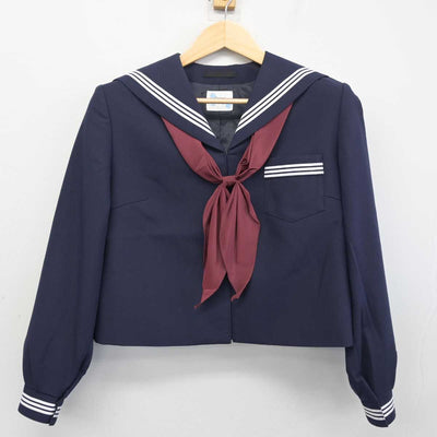 【中古】青森県 弘前市立第三中学校 女子制服 3点 (セーラー服・スカート) sf056044