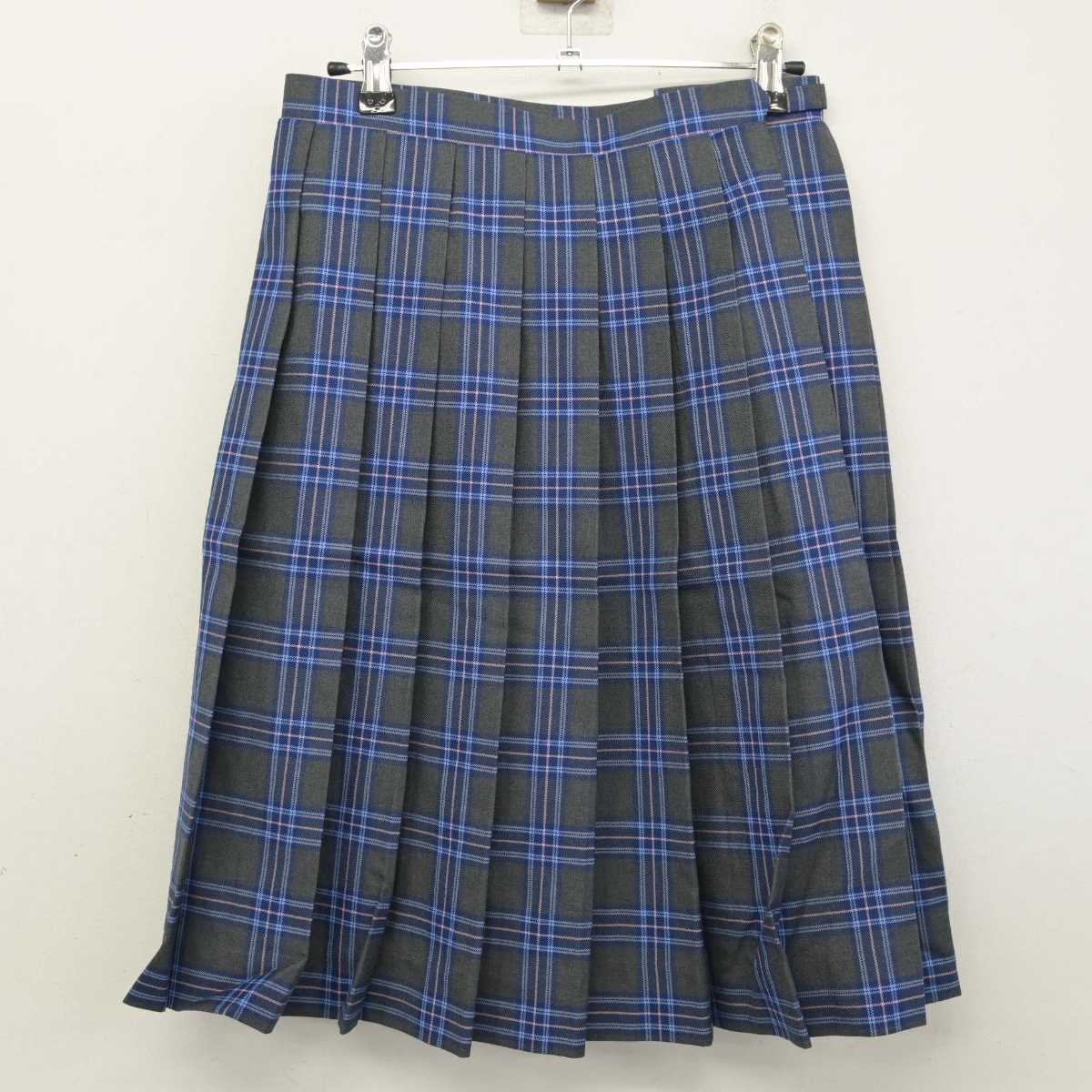 【中古】神奈川県 日本大学高等学校 女子制服 2点 (シャツ・スカート) sf056051