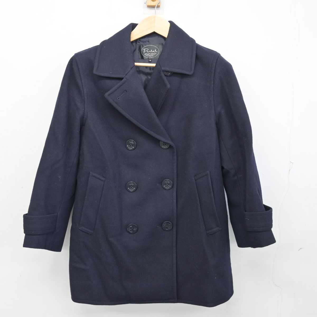 【中古】神奈川県 日本大学中学校 女子制服 1点 (コート) sf056060