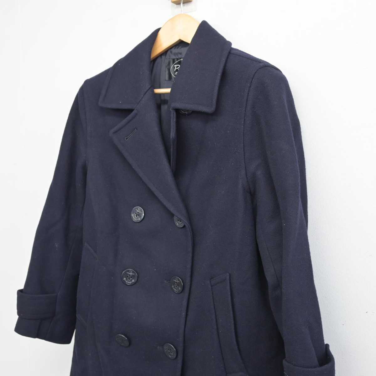 【中古】神奈川県 日本大学中学校 女子制服 1点 (コート) sf056060