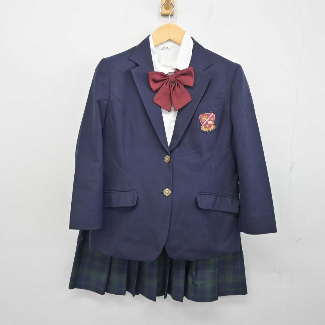 【中古】栃木県 壬生高等学校 女子制服 4点 (ブレザー・シャツ・スカート) sf056065 | 中古制服通販パレイド