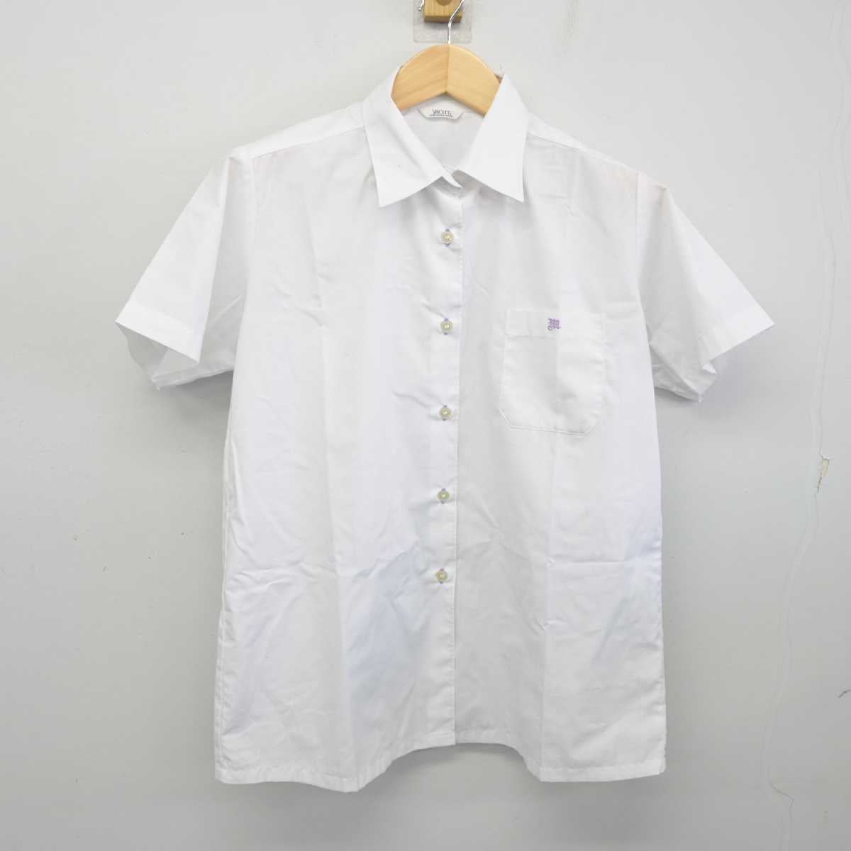 【中古】栃木県 壬生高等学校 女子制服 2点 (シャツ・スカート) sf056066