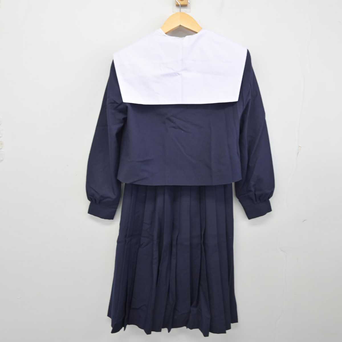 【中古】愛知県 伊勢山中学校 女子制服 2点 (セーラー服・スカート) sf056073