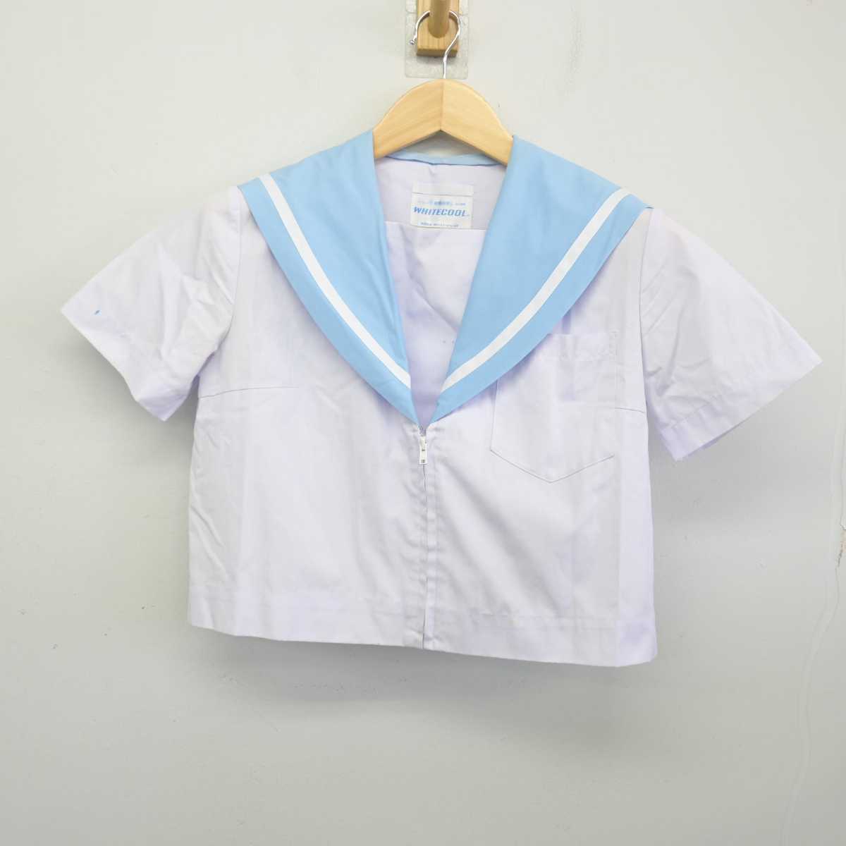 【中古】愛知県 伊勢山中学校 女子制服 2点 (セーラー服・スカート) sf056075