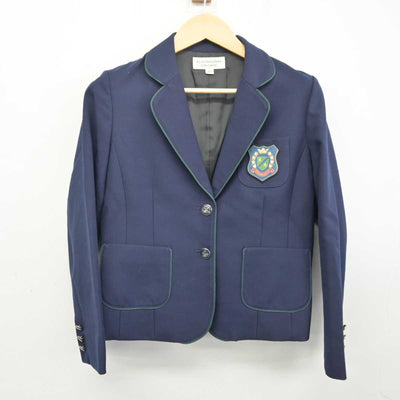 【中古】東京都 國學院高等学校 女子制服 4点 (ブレザー・スカート) sf056082