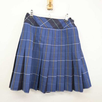 【中古】岐阜県 麗澤瑞浪中学・高等学校 女子制服 2点 (ニット・スカート) sf056083