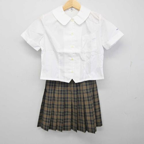 中古】岐阜県 揖斐高等学校 女子制服 2点 (体操服 上・体操服 下