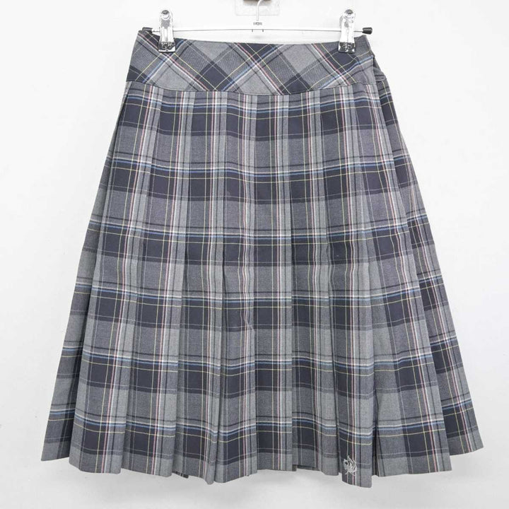 【中古】東京都 武蔵野大学附属千代田高等学院 女子制服 2点 (シャツ・スカート) sf056109