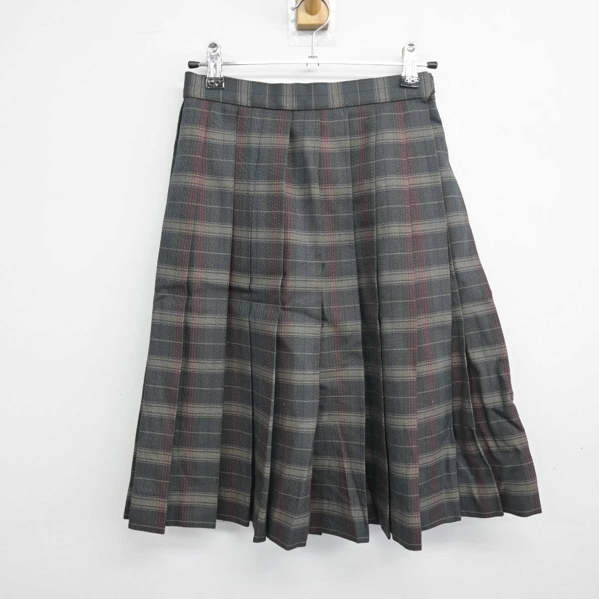 【中古】北海道 札幌日本大学高等学校 女子制服 5点 (ブレザー・シャツ・スカート) sf056132