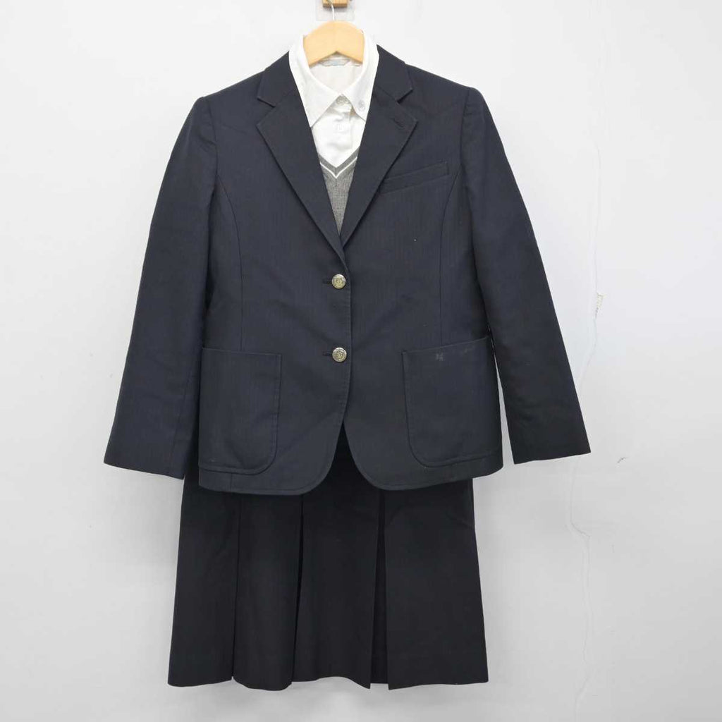 中古】宮城県 仙台三桜高等学校 女子制服 4点 (ブレザー・ニット・シャツ・スカート) sf056170 | 中古制服通販パレイド