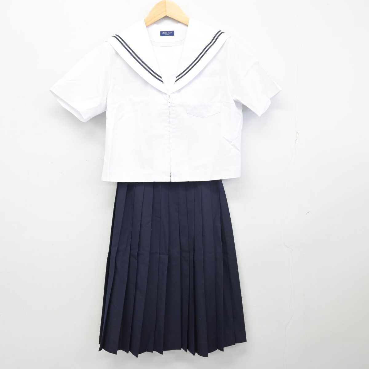 【中古】愛知県 上郷中学校 女子制服 3点 (セーラー服・スカート) sf056173