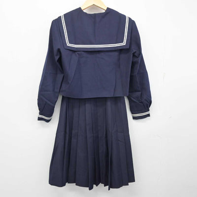 【中古】大阪府 新北野中学校 女子制服 2点 (セーラー服・スカート) sf056186