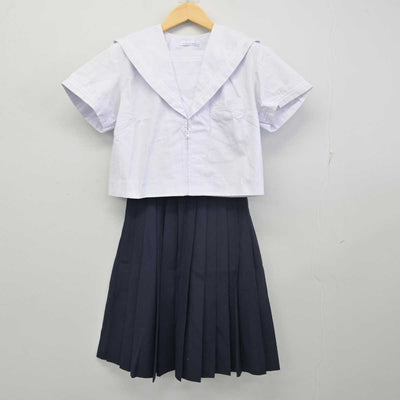 【中古】大阪府 新北野中学校 女子制服 3点 (セーラー服・スカート) sf056187