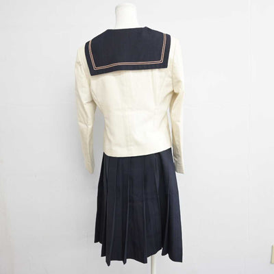 【中古】宮城県 延岡学園高等学校 女子制服 3点 (ブレザー・セーラー服・スカート) sf056199