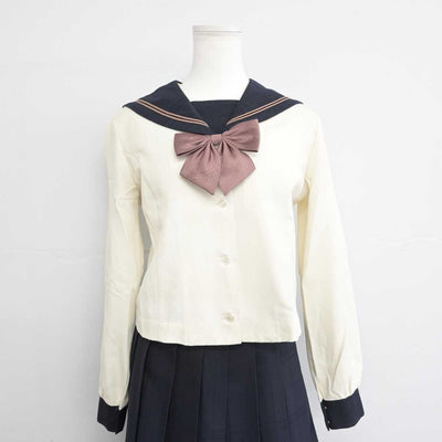 【中古】宮城県 延岡学園高等学校 女子制服 3点 (ブレザー・セーラー服・スカート) sf056199