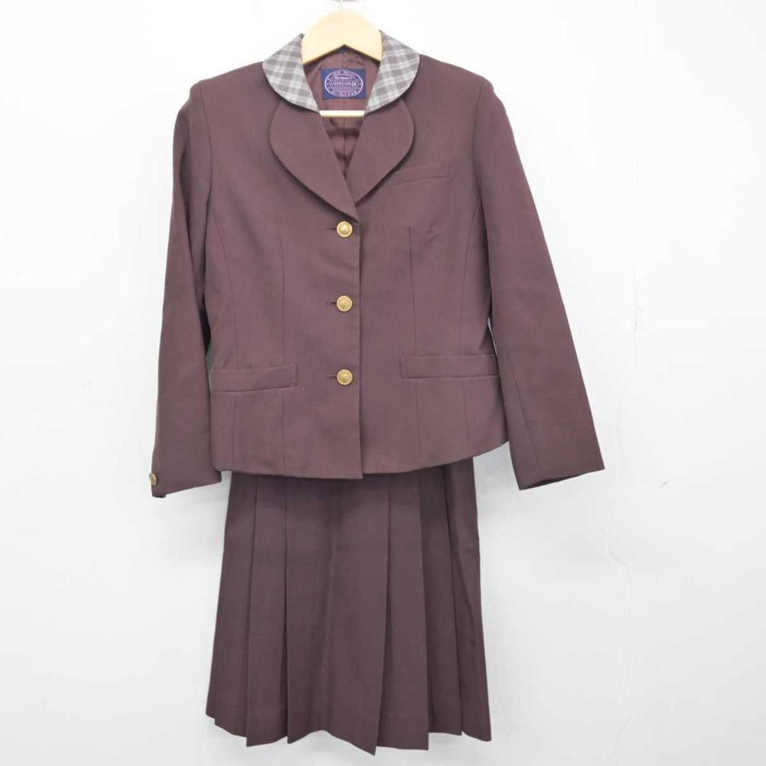 中古】兵庫県 市川高等学校 女子制服 3点 (ブレザー・ベスト