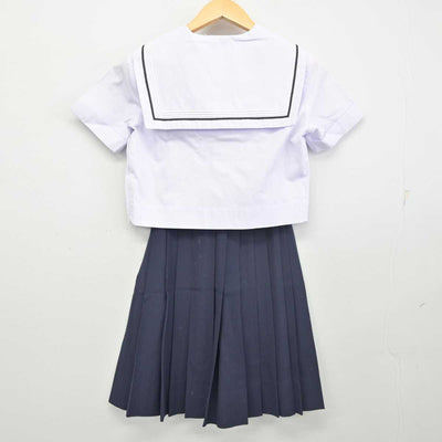 【中古】大阪府 山本高等学校 女子制服 2点 (セーラー服・スカート) sf056222